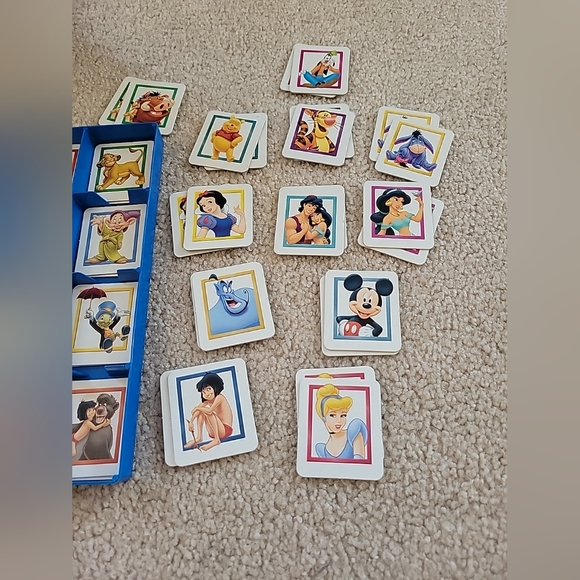 The Disney Edition Memory Matching Game MB Milton Bradley 41020 COMPLETE 2002 - Picture 7 of 14